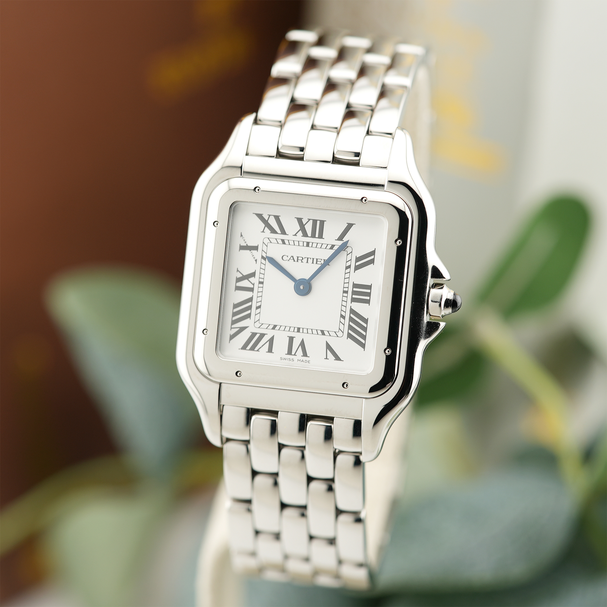 新品)CARTIER カルティエ パンテール ドゥ カルティエ ウォッチ LM