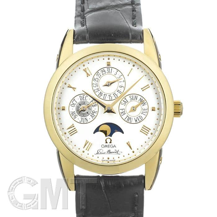 オルメル 中古)OMEGA オメガ ルイ・ブラン パーペチュアルカレンダー 34mm