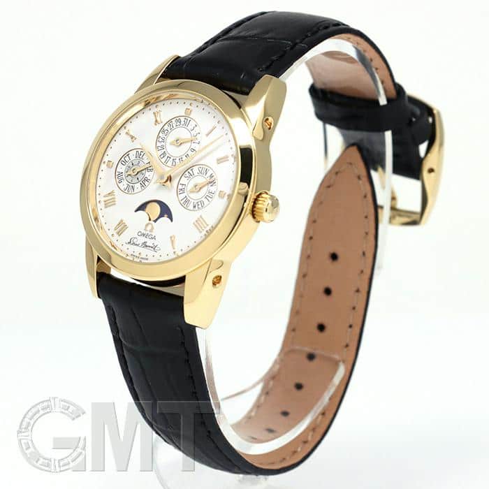 オリバーガル1点もの‼️期間限定値下げ❣️定価11万❗️ 中古)OMEGA オメガ ルイ・ブラン パーペチュアルカレンダー 34mm