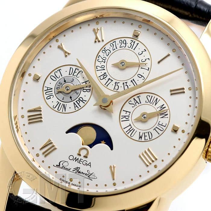 中古)OMEGA オメガ ルイ・ブラン パーペチュアルカレンダー 34mm