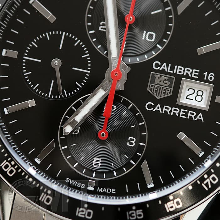 TAG Heuer ブラックダイアル 時計 CV201K.BA0794 TAG Heuer（タグホイヤー） カレラ クロノグラフ