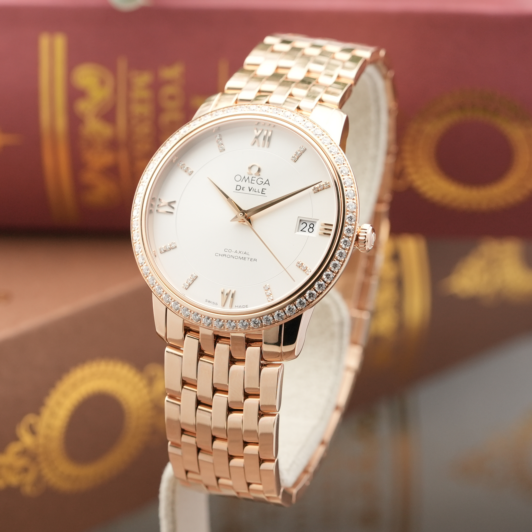 新品)OMEGA オメガ デ・ヴィル プレステージ 424.55.37.20.52.001