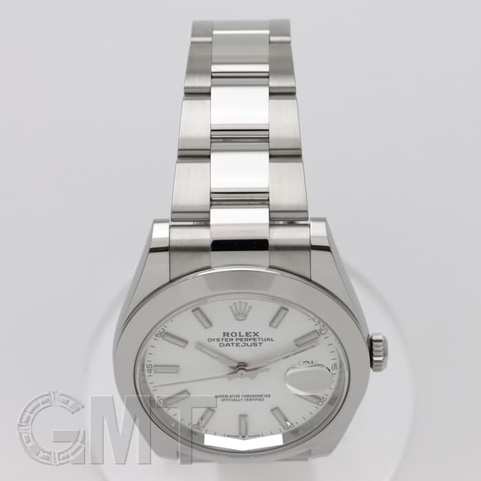 中古)ROLEX ロレックス デイトジャスト 41 126300 ホワイト（商品ID