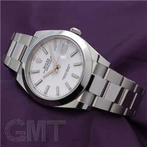 中古)ROLEX ロレックス デイトジャスト 41 126300 ホワイト（商品ID