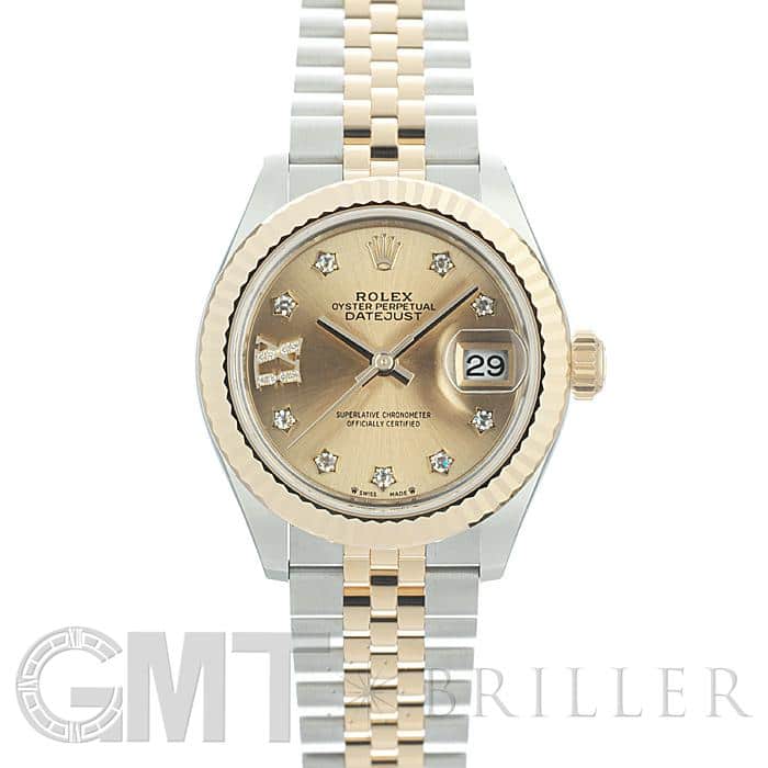 中古 ロレックス ROLEX 279173G ランダムシリアル シャンパン /ダイヤモンド レディース 腕時計 279173G シャンパン ROLEX（ロレックス）デイトジャスト 9Pスター
