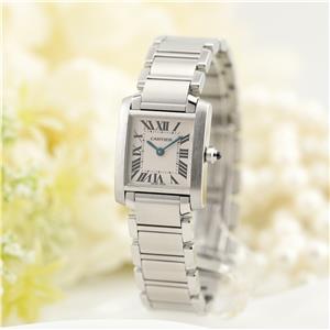 中古)CARTIER カルティエ タンク フランセーズ SM W51008Q3（商品ID