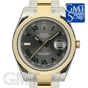 ROLEX ロレックス デイトジャスト II 116333　グレー/グリーンローマ メイン