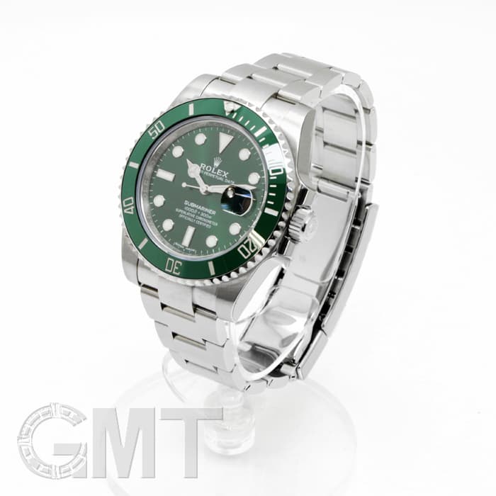 ロレックス 緑色ハードボックス 中古)ROLEX ロレックス サブマリーナー デイト 116610LV グリーン
