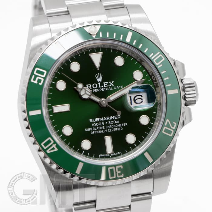 中古)ROLEX ロレックス サブマリーナー デイト 116610LV グリーン