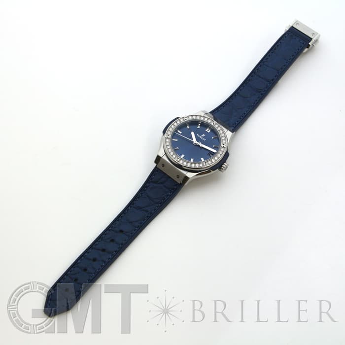 中古)HUBLOT ウブロ クラシック クラシックフュージョン ブルー