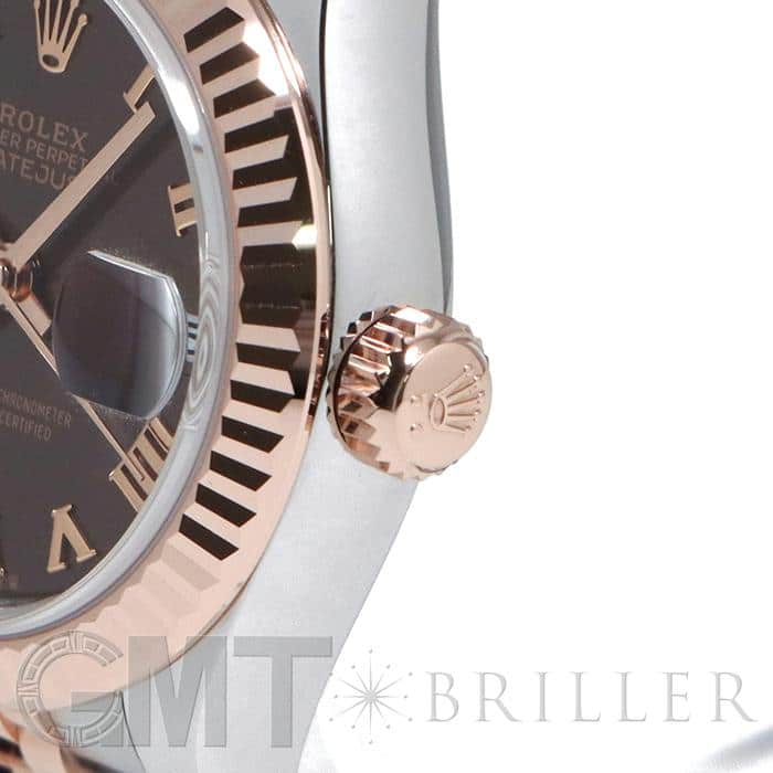 中古 ロレックス ROLEX 279171 ランダムシリアル チョコレート レディース 腕時計 279171 チョコレートブラウン ROLEX（ロレックス）デイトジャスト 中古