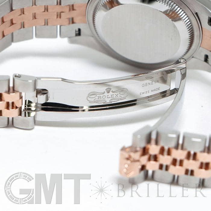 中古 ロレックス ROLEX 279171 ランダムシリアル チョコレート レディース 腕時計 ロレックス レディ デイトジャスト 28 279171 チョコレートブラウン