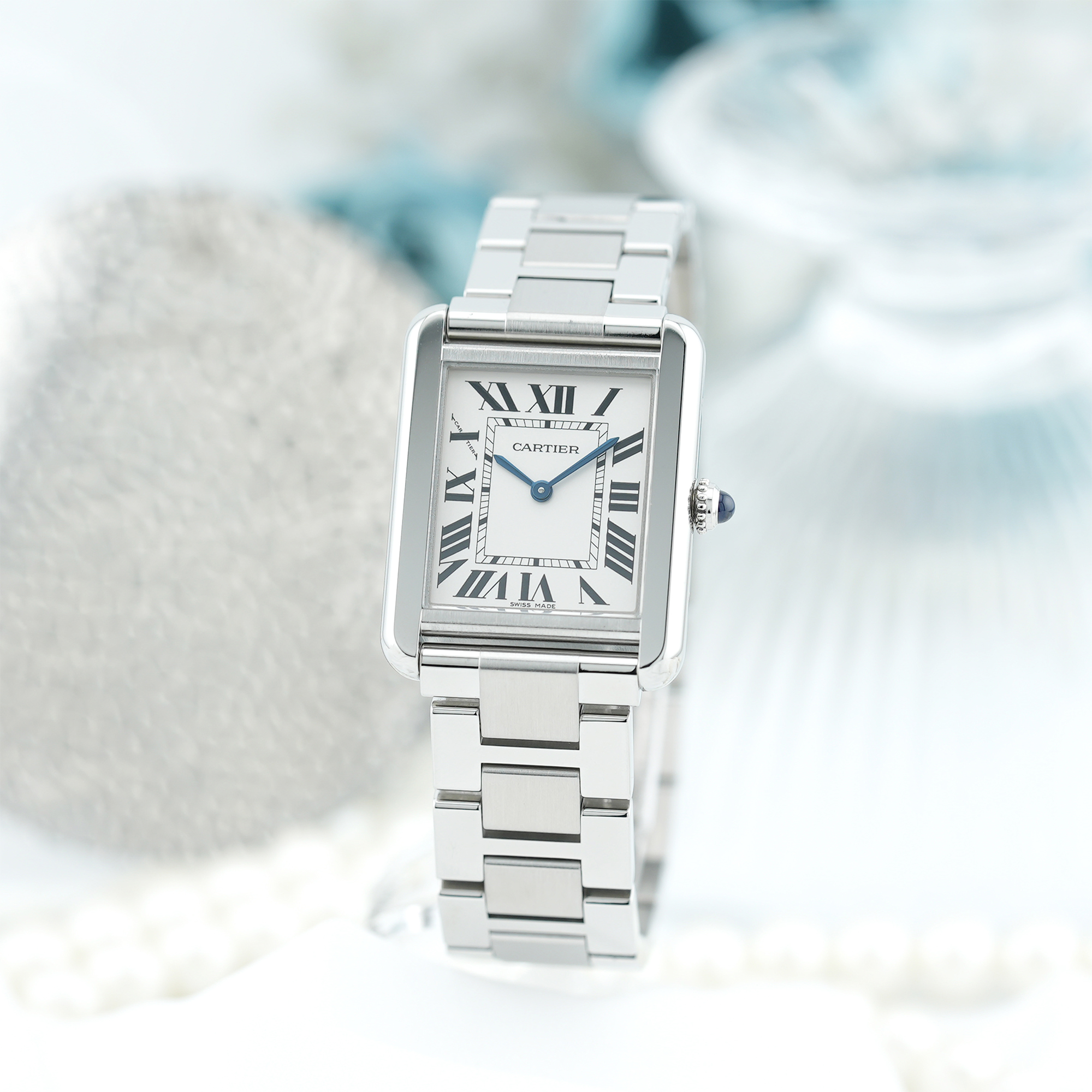 中古)CARTIER カルティエ タンク ソロ SM W5200013（商品ID