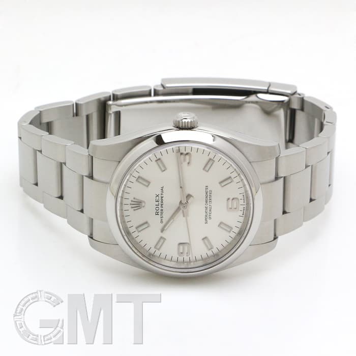 中古)ROLEX ロレックス オイスターパーペチュアル 114200 シルバー369