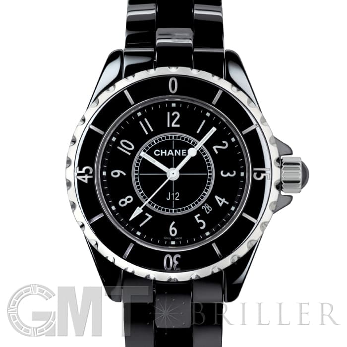 中古)CHANEL シャネル J12 H0682 J12 33mm ブラックセラミック（商品ID