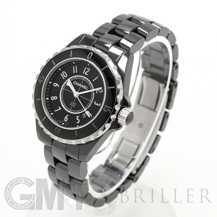 中古)CHANEL シャネル J12 H0682 J12 33mm ブラックセラミック（商品ID