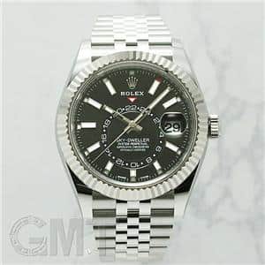 中古)ROLEX ロレックス スカイドゥエラー 326934 ブラック ジュビリー