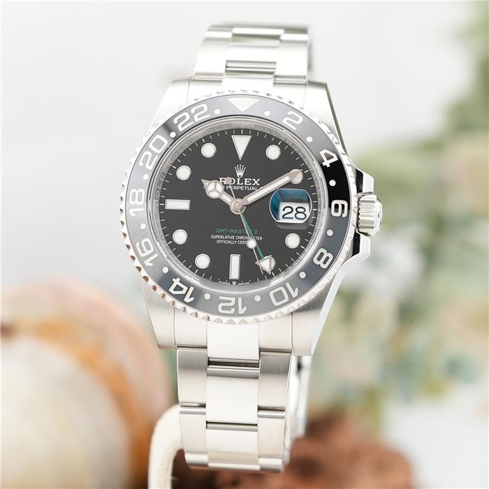 中古)ROLEX ロレックス GMTマスター II 126710GRNR オイスター