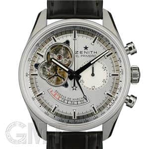 ZENITH ゼニス エル・プリメロ クロノマスター オープン パワーリザーブ 03.2080.4021/01.C494 シルバー メイン