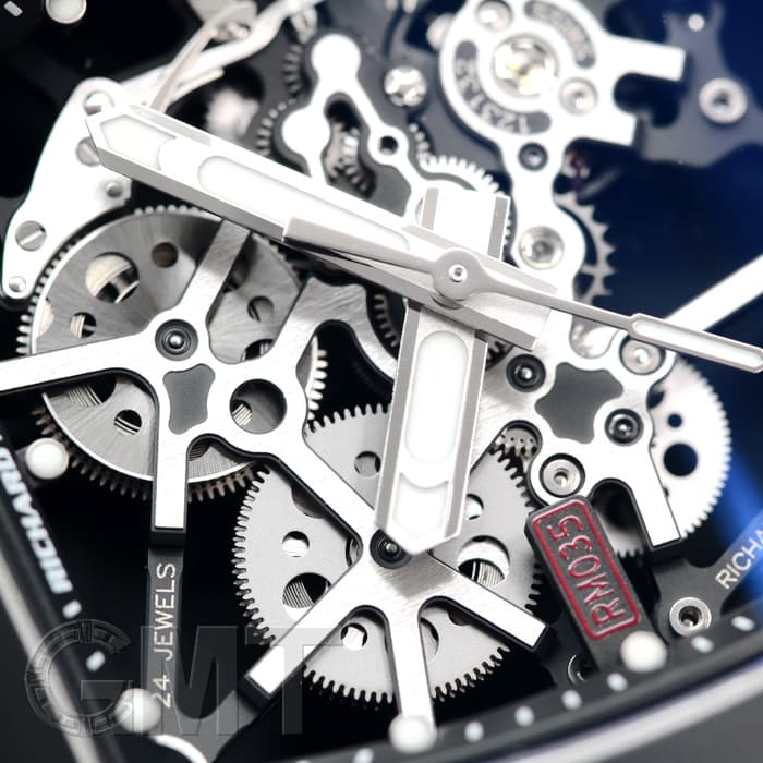 リシャールミル　ベルクロストラップ　055 030 035 水色 リシャール・ミルRM 030デクラッチャブル・ローター ｜ GLINT