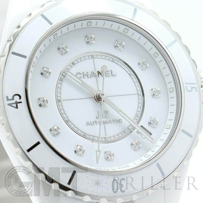 新品)CHANEL シャネル J12 H5705 ホワイト セラミック 38mm（商品ID