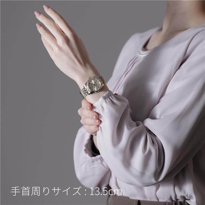 中古)ROLEX ロレックス デイトジャスト 178313 シルバーローマ ベゼル