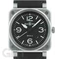 BELL & ROSS ベル&ロス BR 03 ブラック スティール BR03A-BL-ST/SRB