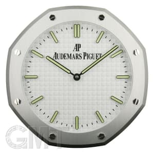 AP オーデマピゲ ホワイト　掛け時計 掛時計 非売品 中古)AUDEMARS PIGUET オーデマ・ピゲ ロイヤルオーク 掛時計（商品ID