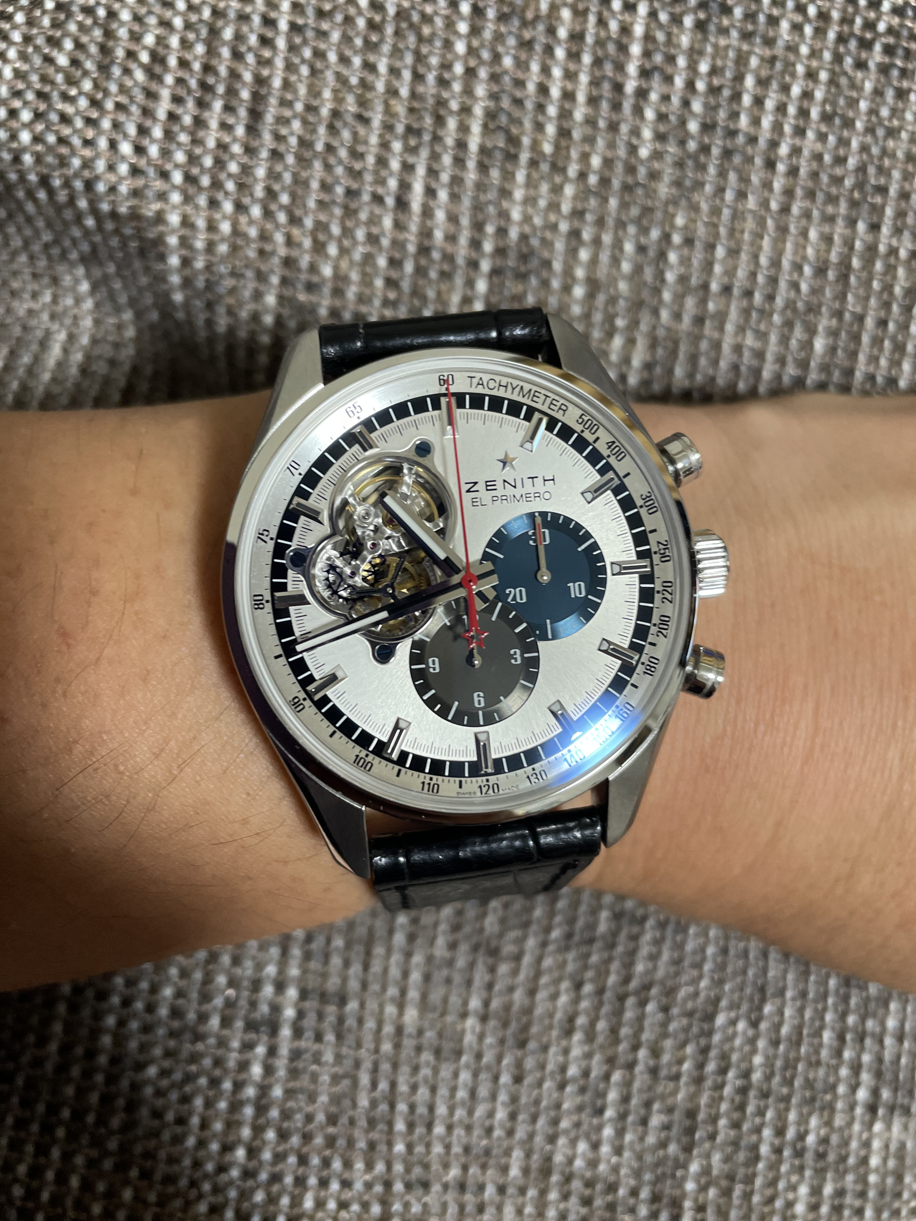 めろめろ 中古)ZENITH ゼニス エル・プリメロ クロノマスター1969 03.2048