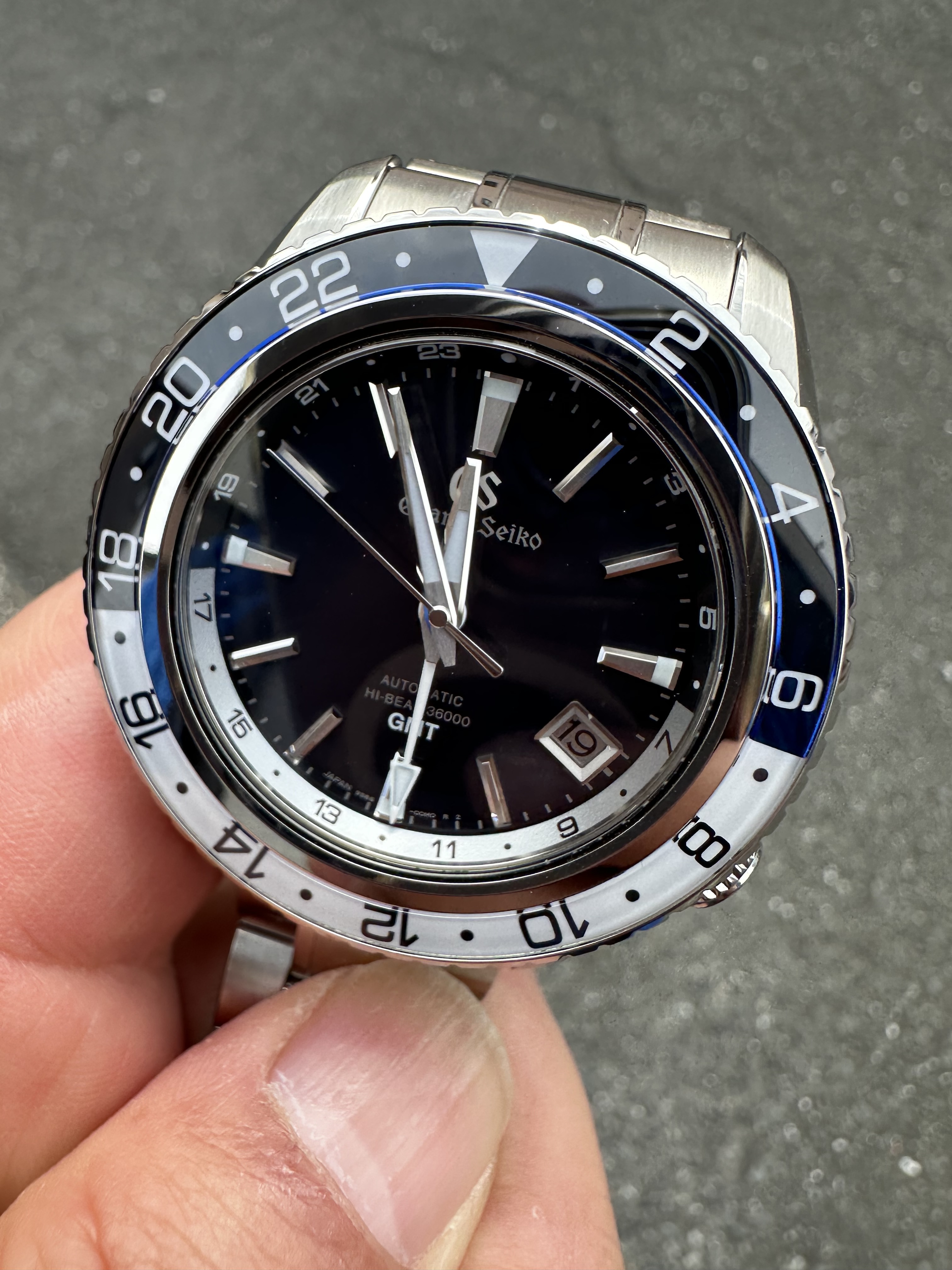 中古)SEIKO セイコー メカニカルハイビート36000 GMT SBGJ237 中古)SEIKO セイコー メカニカルハイビート36000 GMT SBGJ237