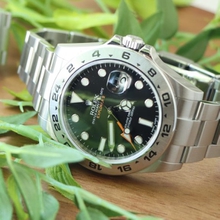 中古)ROLEX ロレックス エクスプローラー II 216570 ブラック