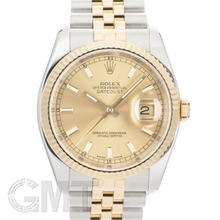 中古)ROLEX ロレックス デイトジャスト 116233 シャンパン【裏蓋保護