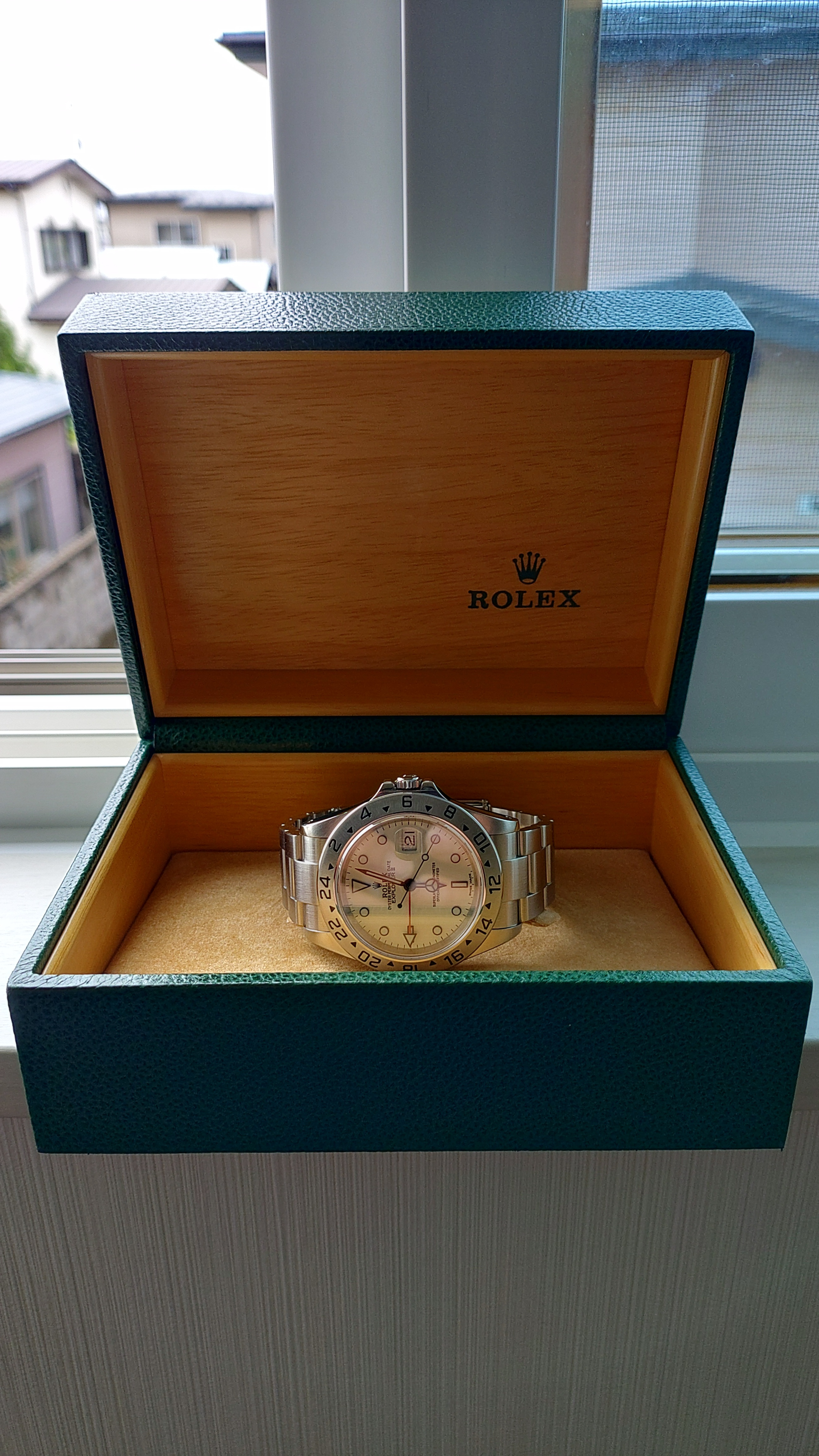 中古)ROLEX ロレックス エクスプローラー II 16570 ホワイト Z番