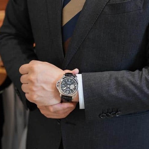 中古)OFFICINE PANERAI オフィチーネ パネライ ルミノール GMT 44mm