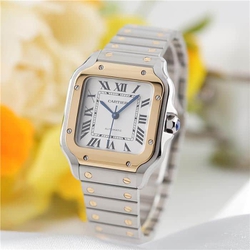 新品)CARTIER カルティエ サントス ドゥ カルティエ MM W2SA0016（商品