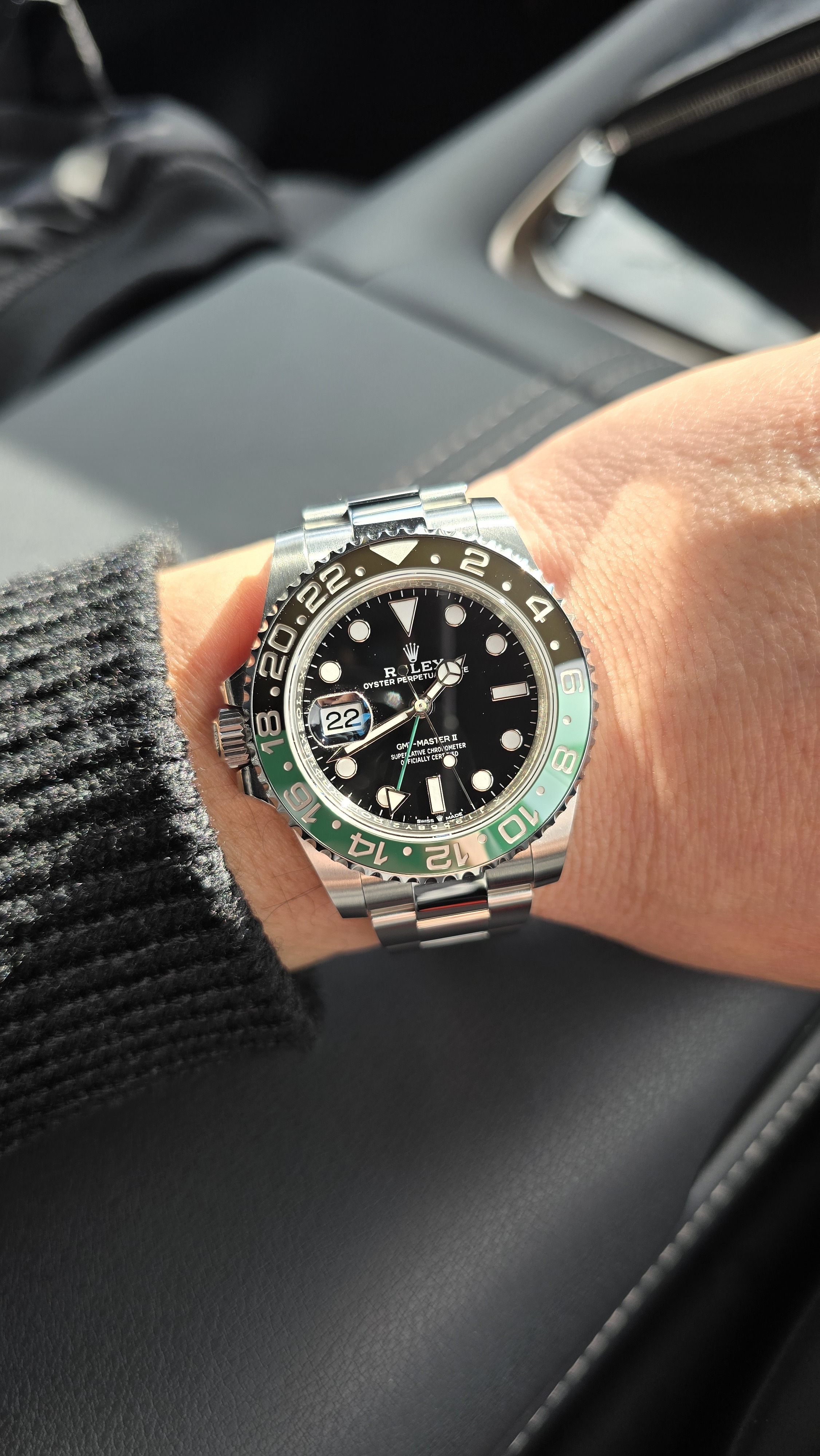 中古)ROLEX ロレックス GMTマスター 126720VTNR グリーン/ブラック