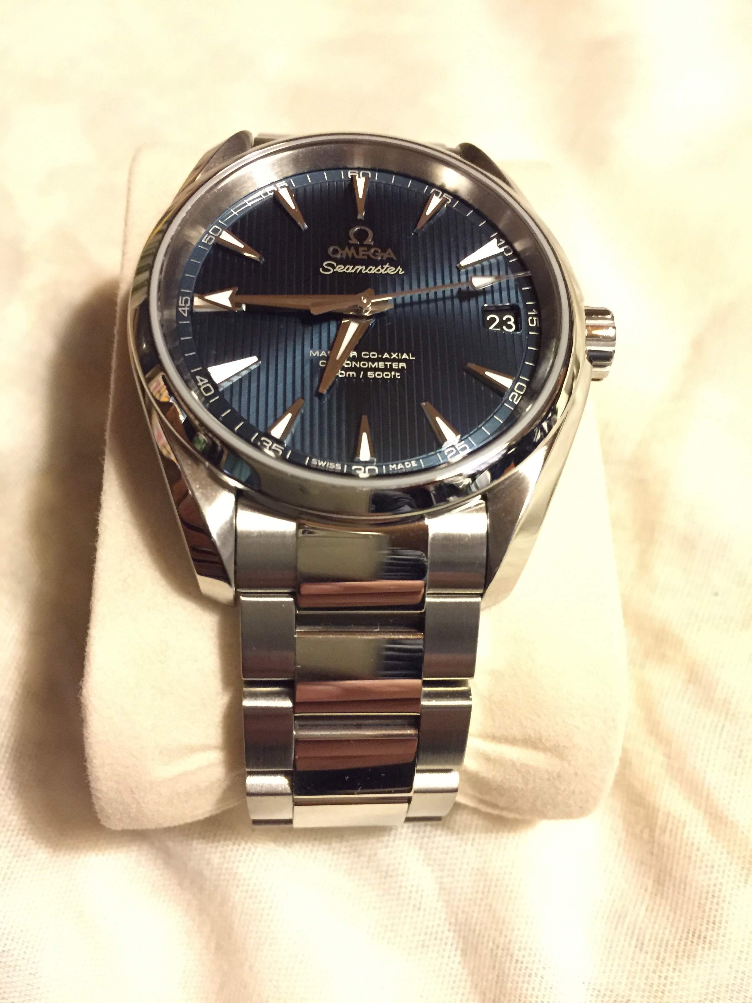 【即日発送】 中古)OMEGA オメガ マスター 150M アクアテラ シーマスター アクアテラ